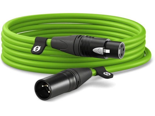[90347150 1580028] Rode XLR-Kabel XLRm-XLRf 6 m, Grün