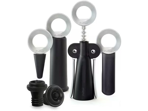 [90347179 1708086] Pulltex Weinset Domestic Schwarz
