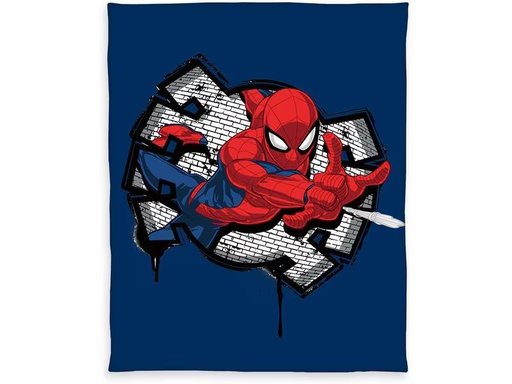[90347299 1666870] Herding Decke Spiderman 130 x 170 cm, Mehrfarbig