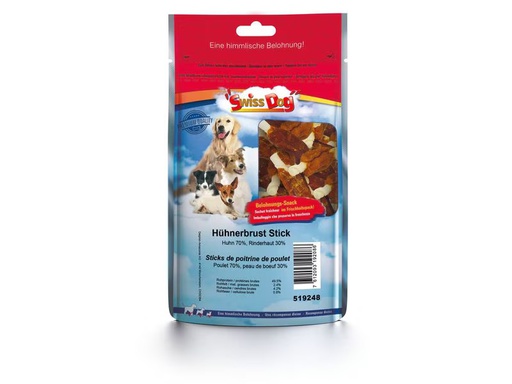 [90347506 1698049] SwissDog Kausnack XXL Hühnerbrust Stick 1100 g