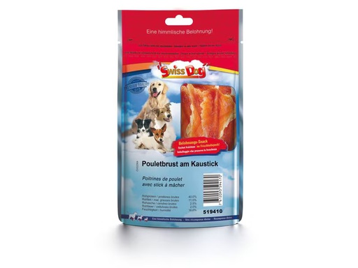 [90347514 1698054] SwissDog Kausnack Pouletbrust am Kaustick 100 g