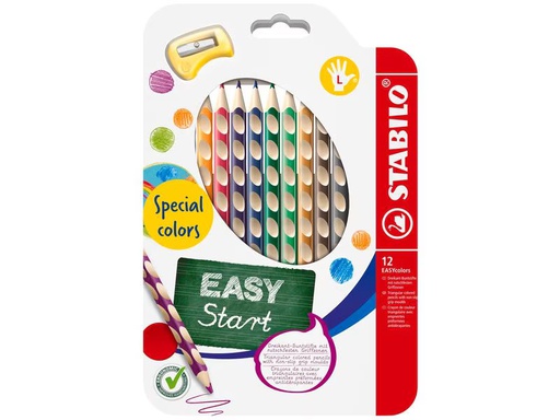 [90347575 1705576] STABILO Farbstifte EASYcolors 12er Etui
