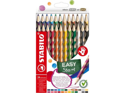 [90347652 1705577] STABILO Farbstifte EASYcolors 24er Etui