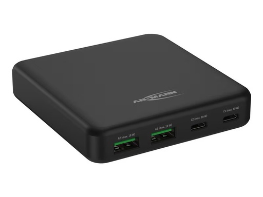[90347715 1705870] Ansmann Powerbank Desktop, 2 x USB-Typ-C, 65 W, DC465PD