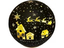 Dameco Schneekugel Ø 15 cm, Schwarz