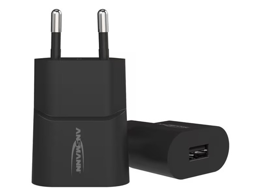 [90347738 1705851] Ansmann USB-Wandladegerät Home Charger HC105 5W, 1x USB, Schwarz