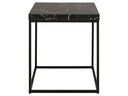 AC Design Couchtisch Barossa 40 x 40 x 45 cm, Schwarz