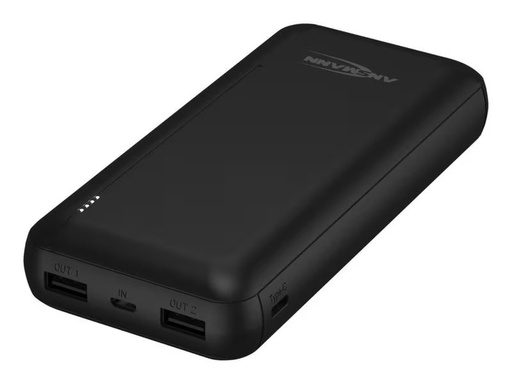 [90347923 1705866] Ansmann Powerbank Micro-USB-Kabel, 20 Ah, PB212
