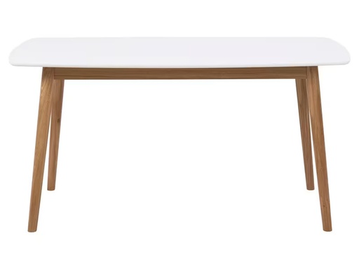 [90347930 1702474] AC Design Tisch Nagano Braun/Weiss