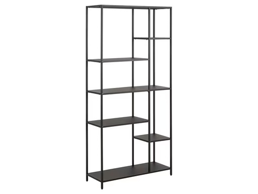[90347942 1702461] AC Design Regal Newcastle 79,5 x 30 x 165 cm, Schwarz