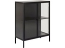 AC Design Kommode Newcastle 80 x 40 x 98,7 cm, Schwarz