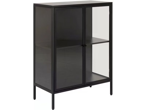 [90347952 1702465] AC Design Kommode Newcastle 80 x 40 x 98,7 cm, Schwarz