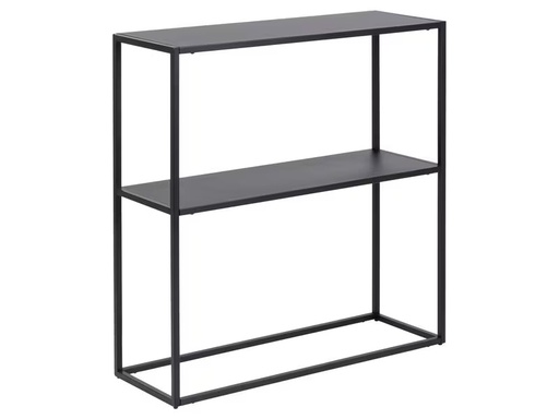 [90347961 1702466] AC Design Konsolentisch Newton 79,5 x 26 x 80,5 cm, Schwarz
