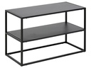 AC Design Schuhregal Newton 70 x 33 x 45,5 cm, Schwarz