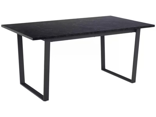 [90348001 1702479] AC Design Tisch Amble 60 x 90 x 74 cm, Schwarz