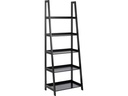 AC Design Regal Wally 63 x 40 x 180 cm, Schwarz