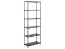 AC Design Regal Newcastle 69,5 x 30 x 185 cm, Schwarz
