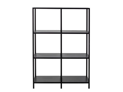 [90348178 1698633] Bloomingville Regal Valde 80 cm x 114 cm, Schwarz