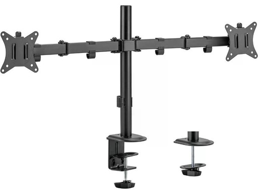 [90348195 1710139] LC-Power Tischhalterung LC-EQE-A32B-D 32 bis 18 kg – Schwarz