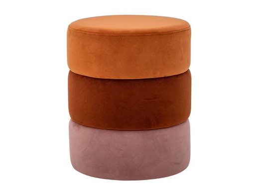 [90348218 1698655] Bloomingville Pouf Bilbao 37 cm x 45 cm, Orange