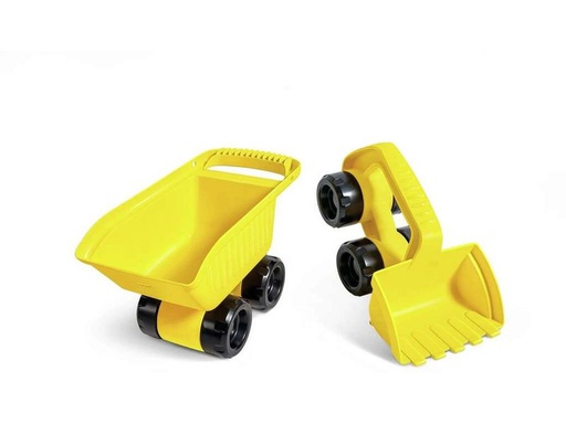 [90348343 1707943] Hape Monster LKW-Duo 2 Teile