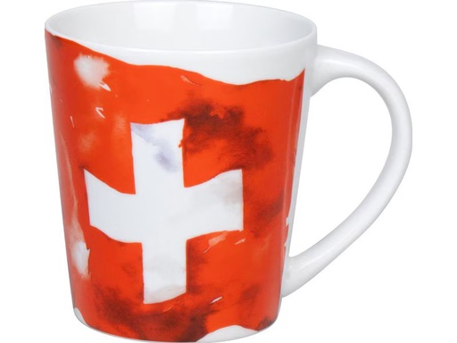 [90348500 1711629] Könitz Universaltasse Flagge Schweiz 380 ml, 1 Stück