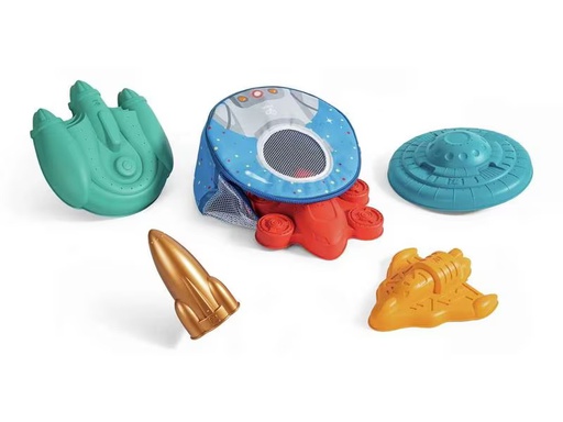 [90348610 1707942] Hape Forschungsraumschiff-Spielzeug-Set 6 Teile