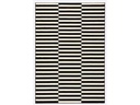 Hanse Home Teppich Panel 120 cm x 170 cm, Crème/Schwarz
