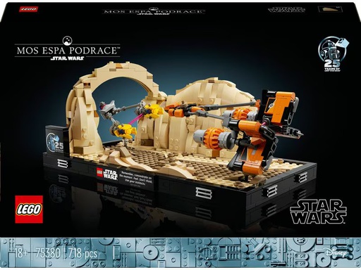 [90348614 1638814] LEGO® Star Wars Podrennen in Mos Espa – Diorama 75380