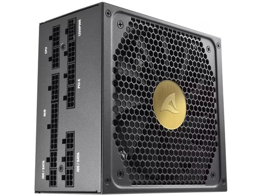 [90348669 1703062] Sharkoon Netzteil Rebel P30 Gold 1000 W, Schwarz