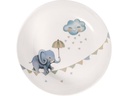 Villeroy & Boch Kinderteller Walk Elephant 370 ml, 6 Stück, Hellblau
