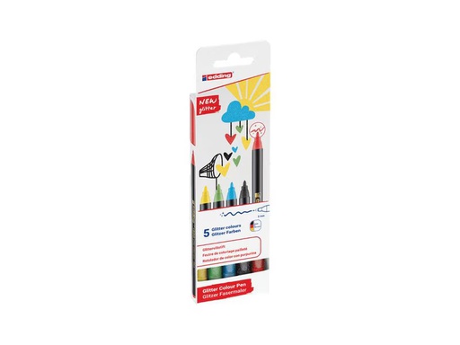 [90349112 1712957] edding Fasermaler Glitzereffekt edding 1200