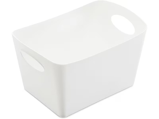 [90349492 1711280] Koziol Aufbewahrungskorb Boxxx S, Weiss, 1 l