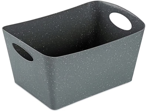 [90349513 1711274] Koziol Aufbewahrungskorb Boxxx M, Grau, 3.5 l