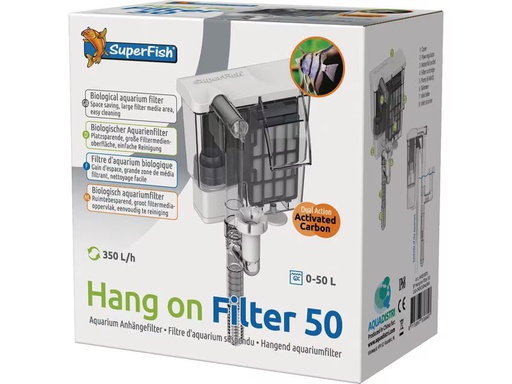 [90349523 1707570] SuperFish Hang On Filter 50