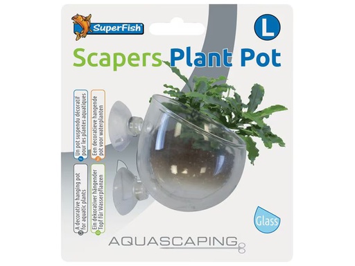[90349527 1707581] SuperFish Scapers Pflanzentopf Gross