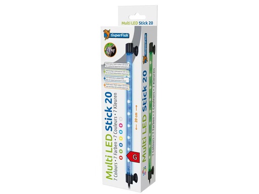 [90349532 1707577] SuperFish Aquarienleuchte Multi Led Stick, 20 cm, 2 W