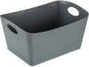 Koziol Aufbewahrungskorb Boxxx L, Grau, 15 l
