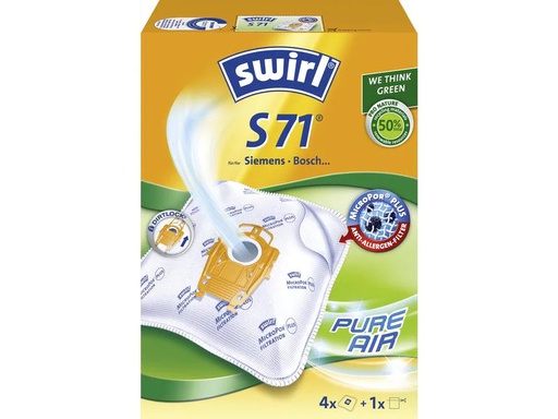 [90055096 572776] Swirl Staubfilterbeutel S 71 4 Stück