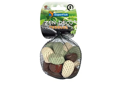 [90349613 1707600] SuperFish Dekoration Zen Deko Pebble Small Mix 300 g