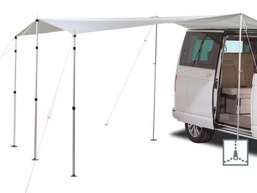 [90349686 1709434] VanSpace Sonnensegel Caddy Connect, 300 cm x 300 cm