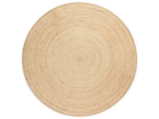 [90349722 1711378] Hanse Home Teppich Rangpur 100 cm x 100 cm, Ivory