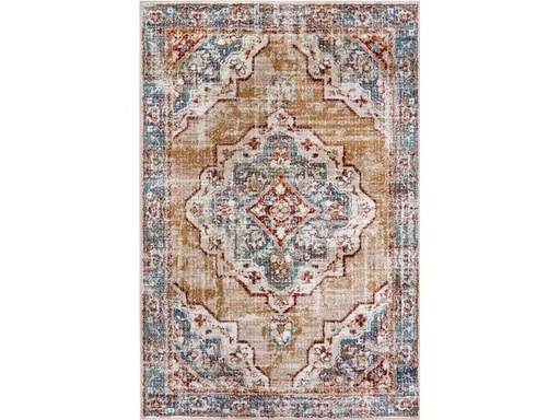 [90349738 1711368] Hanse Home Teppich Strozzi 120 cm x 170 cm, Beige/Blau