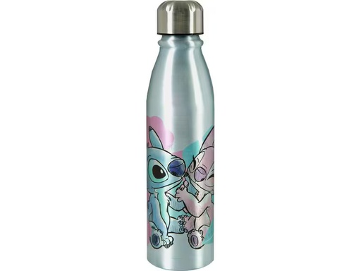 [90349767 1684194] Scooli Trinkflasche Disney Lilo &amp; Stitch 600 ml, Blau/Rosa