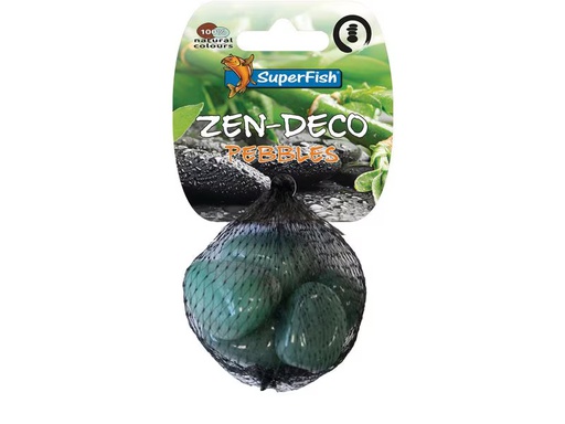 [90349901 1707597] SuperFish Dekoration Zen Deko Pebble Jade 200 g