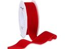 Pattberg Geschenkband Samt 40 mm x 10 m, Rot