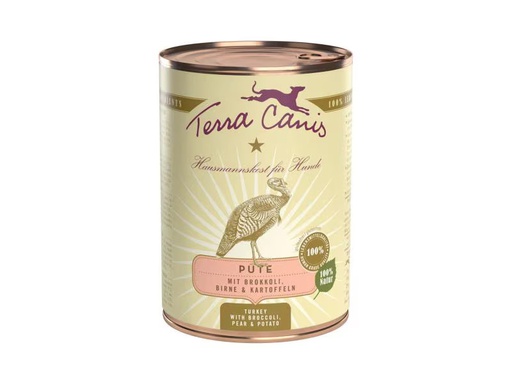 [90350403 545293] Terra Canis Nassfutter Menue Classic Pute, 400 g