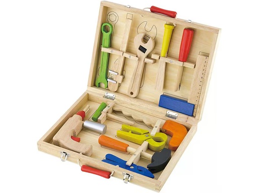 [90350413 1711080] Viga Handwerker Holzwerkzeug 12 Teile
