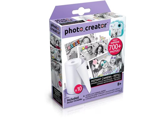 [90350444 1555098] Canal Toys Instant Camera Refill 10 Rolls Weiss