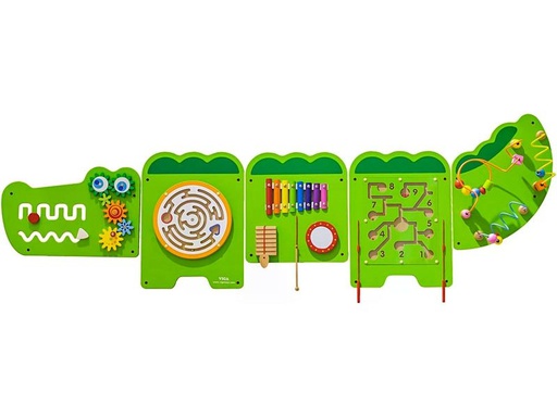 [90350554 1711078] Viga Wandspielzeug mit Krokodilmotiv